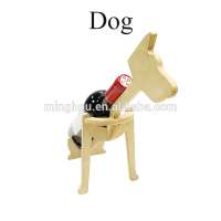 animal shape wine bottle racks design to diy, cute animal wood showpieces on the table to storage the bottles