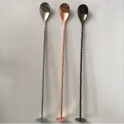 28.5*2.6cm Stainless steel bar spoon