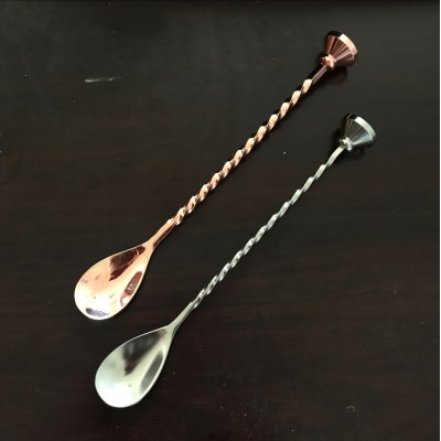 19.5*2.5CM Stainless steel bar spoon mixing muddler