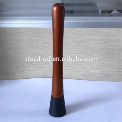 Wood Handle with Plastic Head Bar Muddler