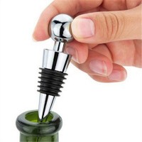 Zinc Alloy Wine and Beverage Bottle Stopper